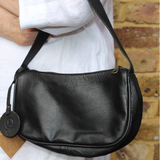 Edith mini shoulder bag black